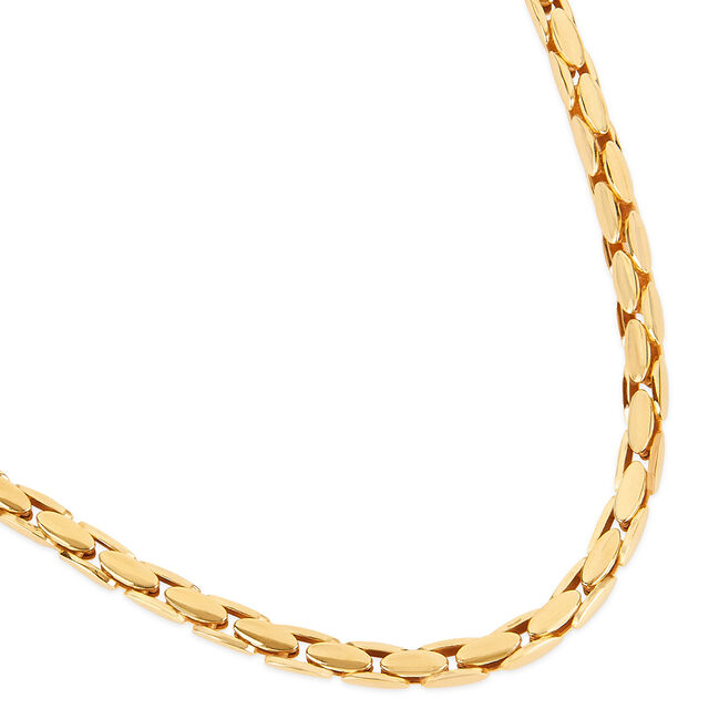 Tanishq 22KT Gold Chain for Men 3