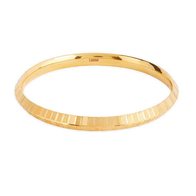Tanishq 22KT Gold Kada for Men 