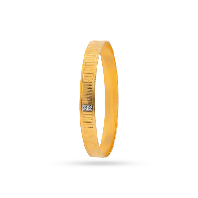 Eternal Symmetry Gold Kada