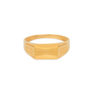 Tanishq 22KT Gold Finger Ring for Men
