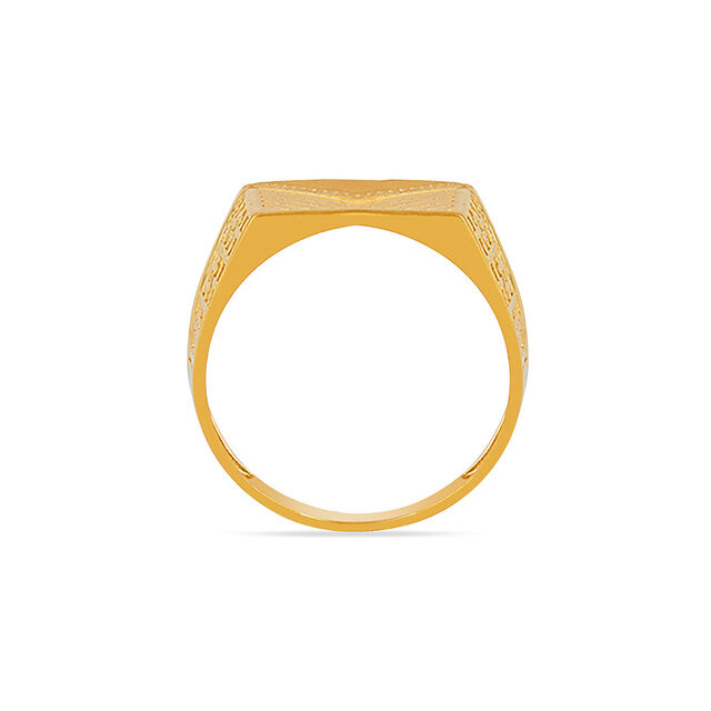 Bold Stride Gold Finger Ring for Men 4