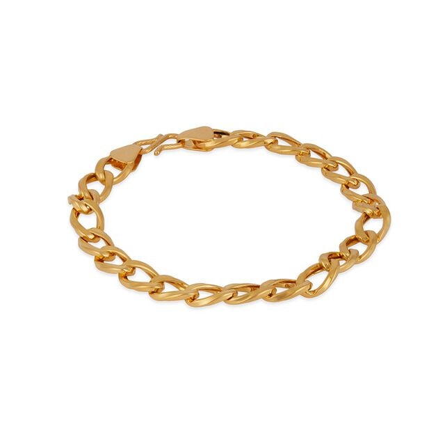 Classic Chain Gold Bracelet for Men 