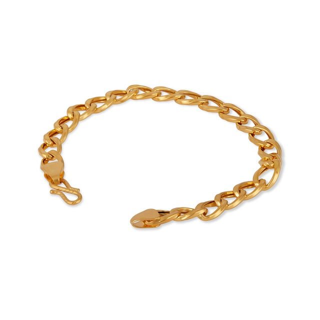 Classic Chain Gold Bracelet for Men 3