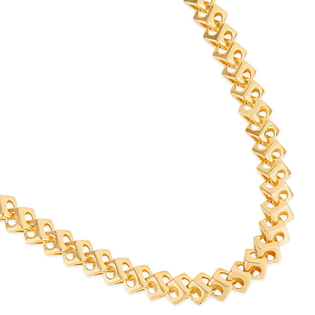 Tanishq 22KT Gold Chain for Men 3