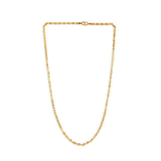 Tanishq 22KT Gold Chain for Men 
