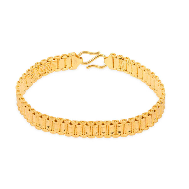 Tanishq 22KT Gold Bracelet for Men 