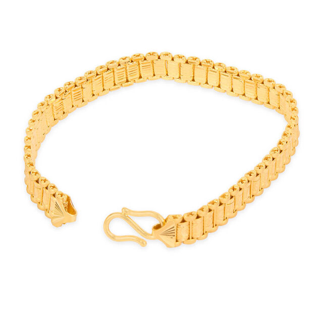 Tanishq 22KT Gold Bracelet for Men 2