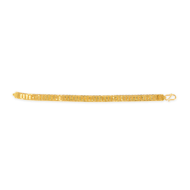 Tanishq 22KT Gold Bracelet for Men 4