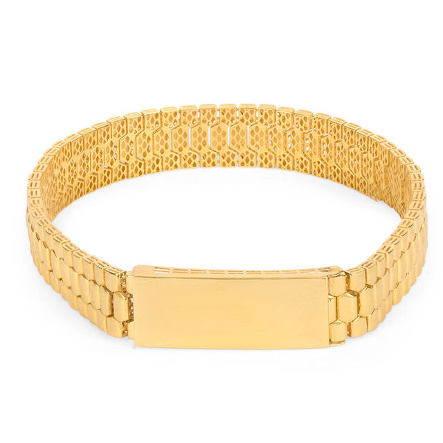 Tanishq 22KT Gold Bracelet for Men 