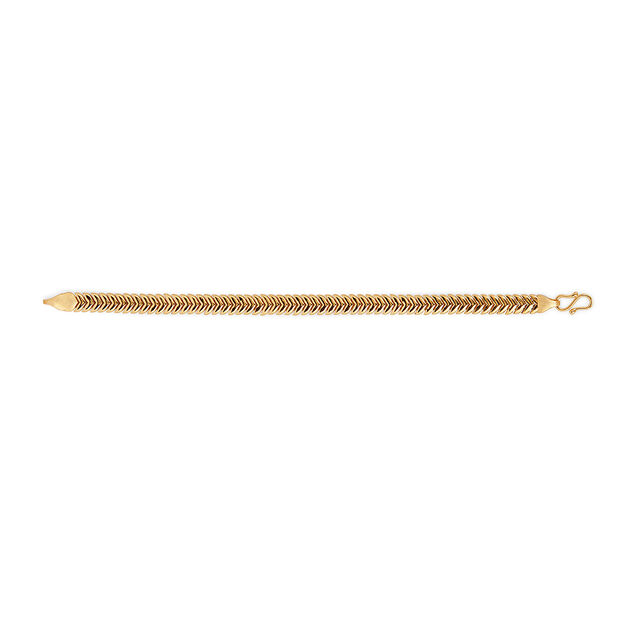 Arrow Link Gold Bracelet for Men 4