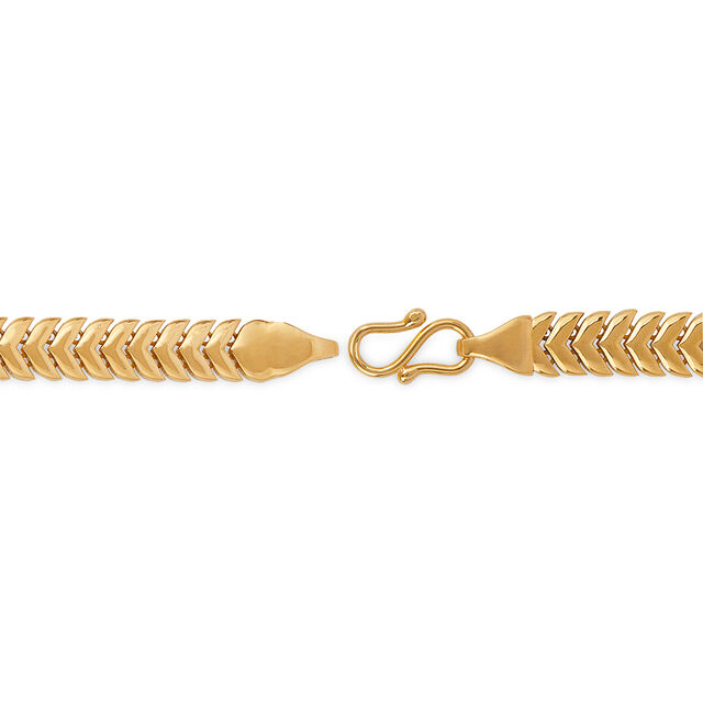Arrow Link Gold Bracelet for Men 5