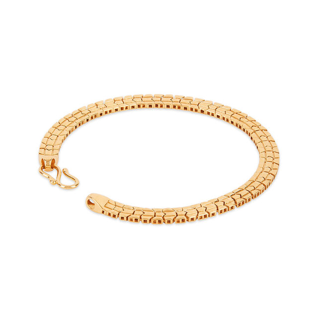Bold Woven Gold Bracelet for Men 2