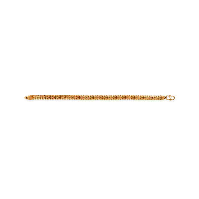 Bold Woven Gold Bracelet for Men 4