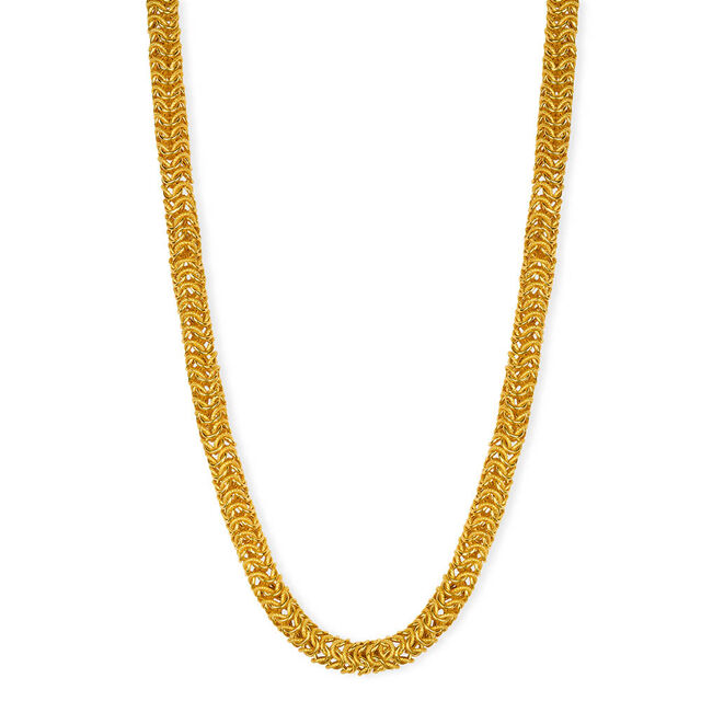 Tanishq 22KT Gold Chain for Men 2