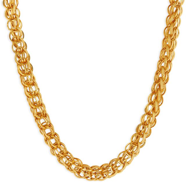 Tanishq 22KT Gold Chain for Men 2