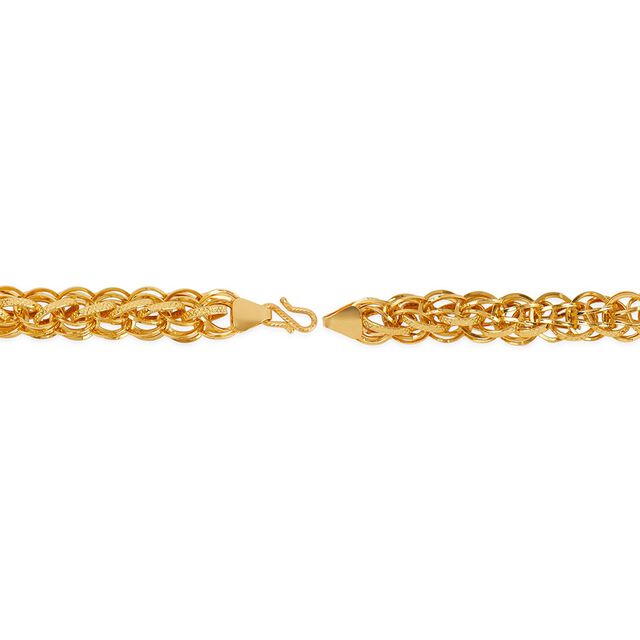 Tanishq 22KT Gold Chain for Men 3