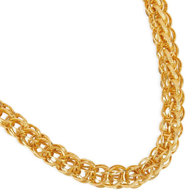 Tanishq 22KT Gold Chain for Men 4