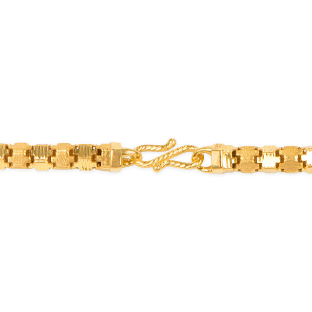 Tanishq 22KT Gold Chain for Men 4