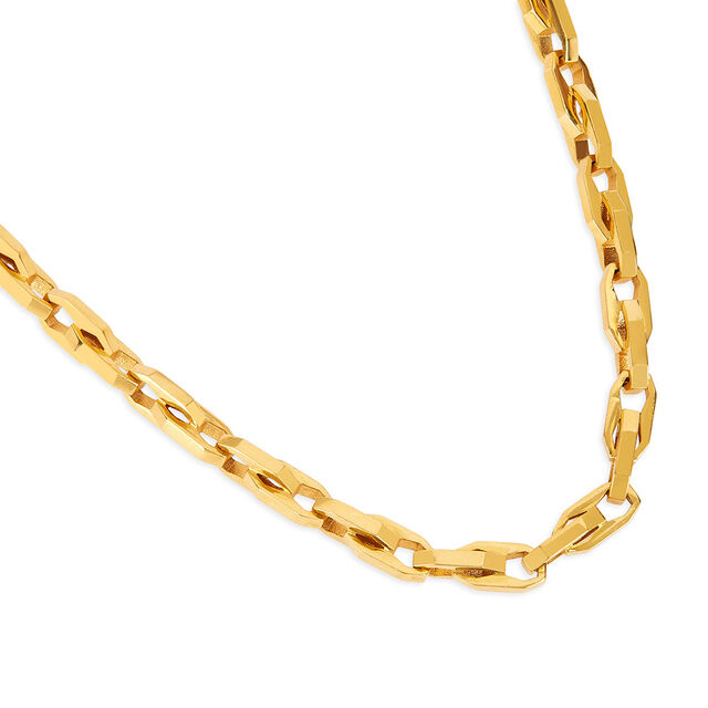 Tanishq 22KT Gold Chain for Men 3
