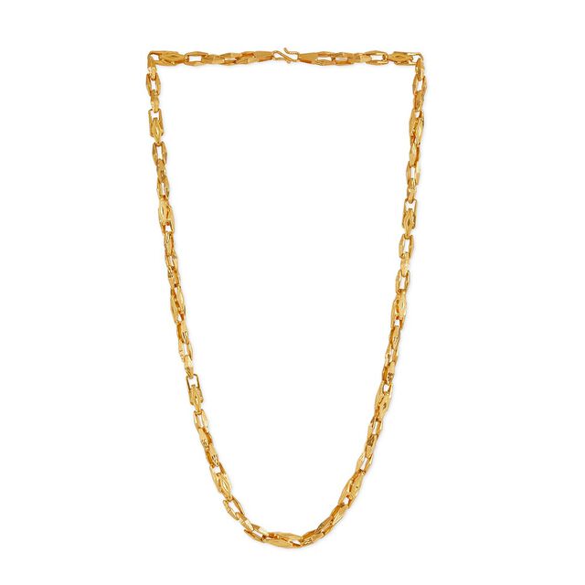Tanishq 22KT Gold Chain for Men 