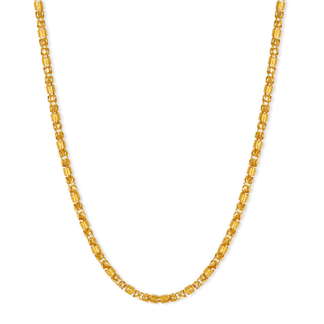 Tanishq 22KT Gold Chain for Men 2