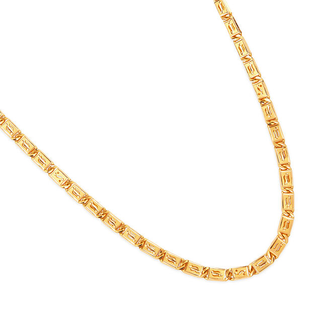 Tanishq 22KT Gold Chain for Men 3