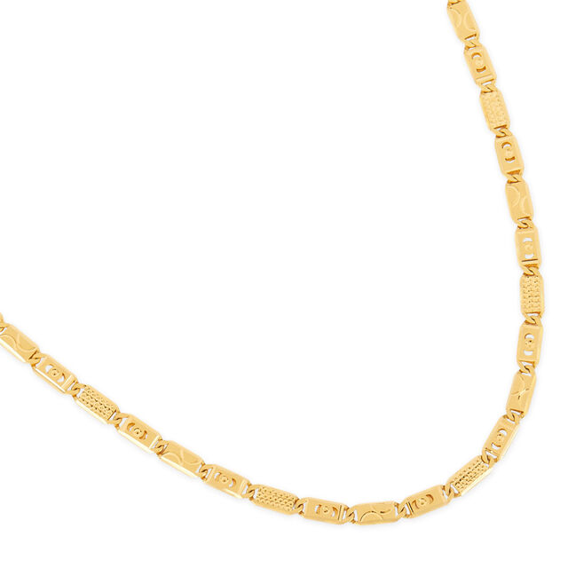 Tanishq 22KT Gold Chain for Men 3