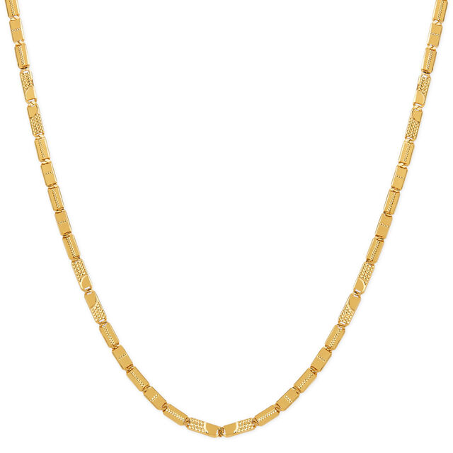 Tanishq 22KT Gold Chain for Men 