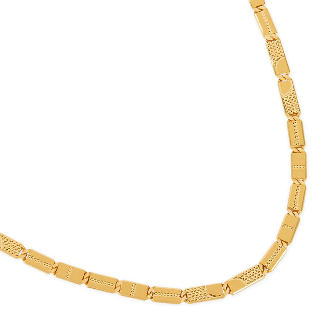Tanishq 22KT Gold Chain for Men 3