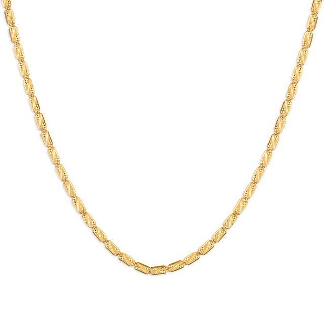 Tanishq 22KT Gold Chain for Men 