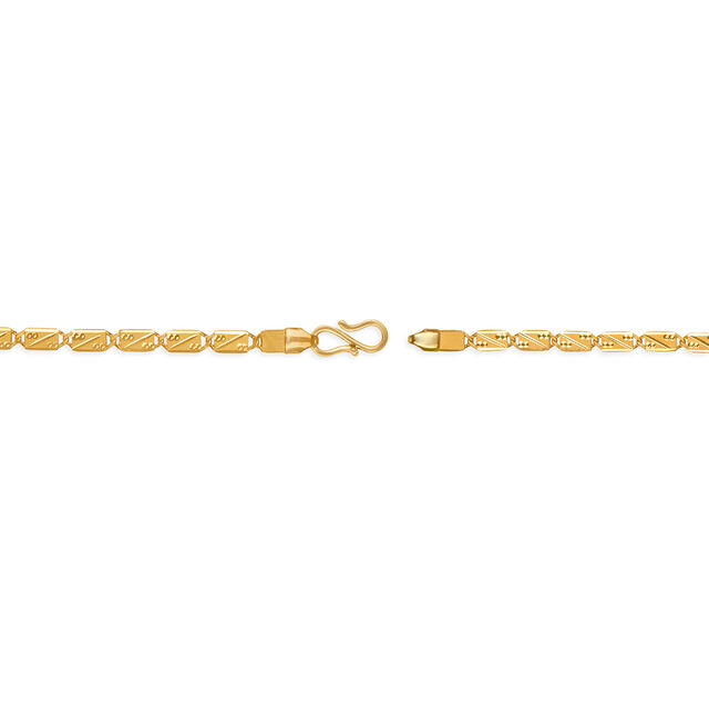 Tanishq 22KT Gold Chain for Men 4