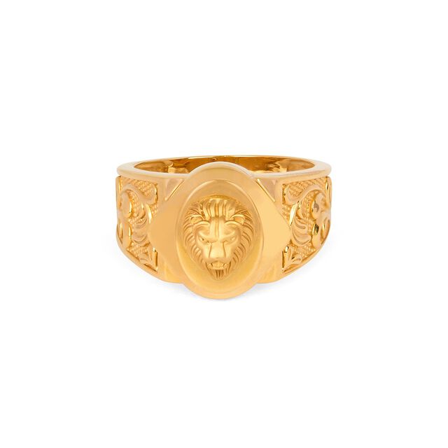 Tanishq 22KT Gold Finger Ring for Men 