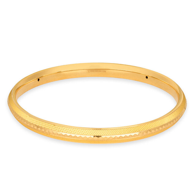 Ornate Lineage Gold Kada for Men 