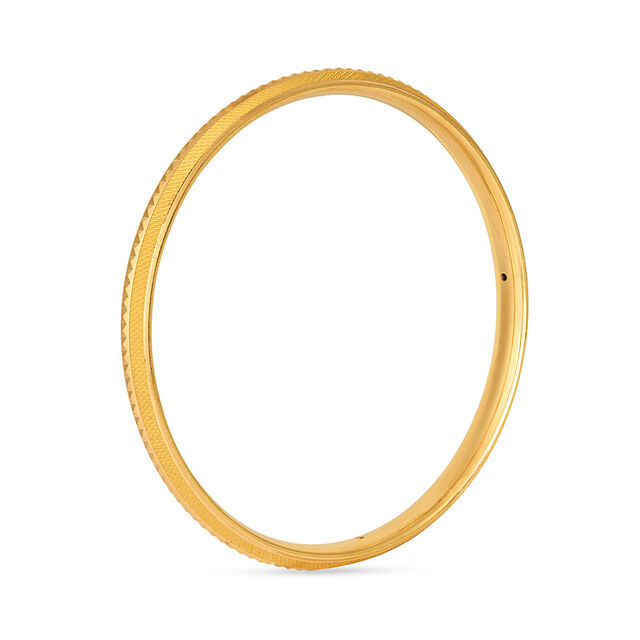 Ornate Lineage Gold Kada for Men 2