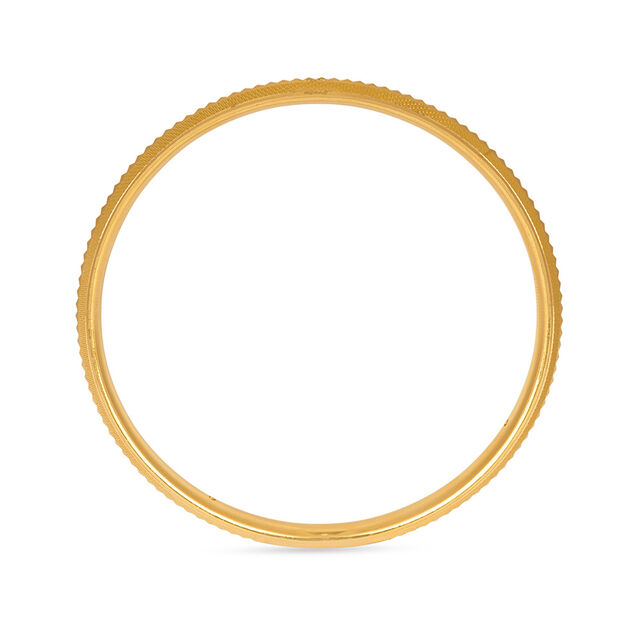 Ornate Lineage Gold Kada for Men 3