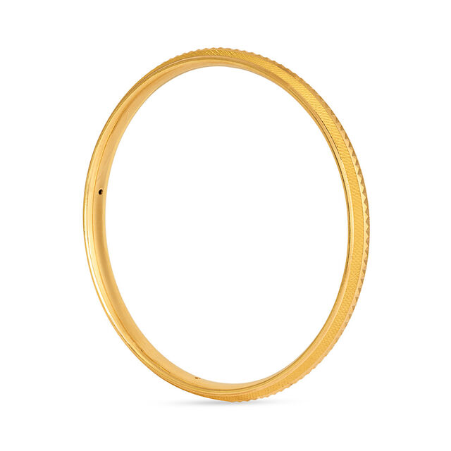 Ornate Lineage Gold Kada for Men 4