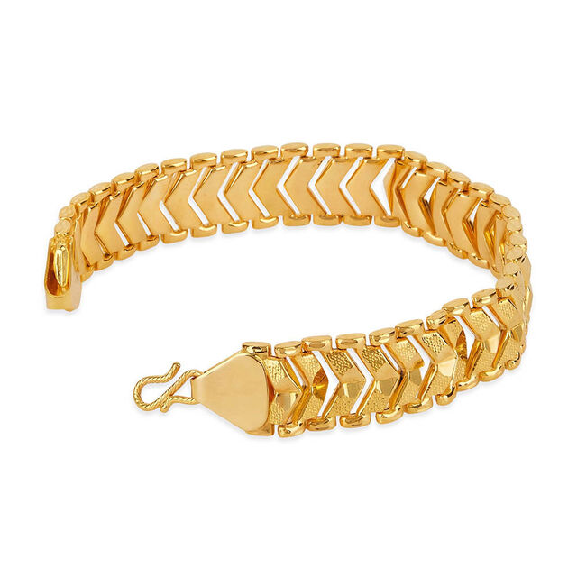 Tanishq 22KT Gold Bracelet for Men 2
