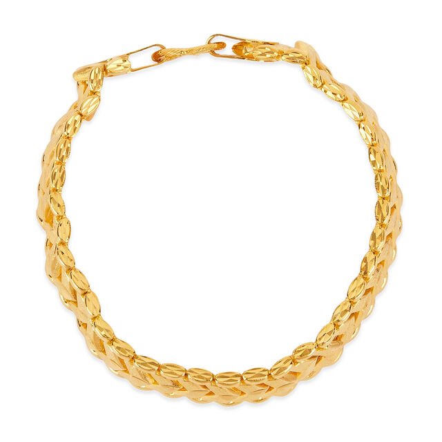 Tanishq 22KT Gold Bracelet for Men 3