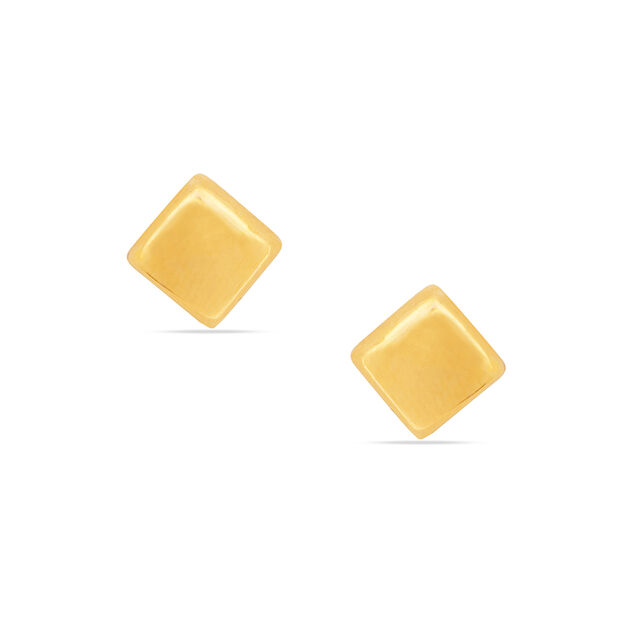Tanishq 22KT Gold Stud Earring for Women 