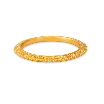 Tanishq 22 Karat Gold Bangle for Women