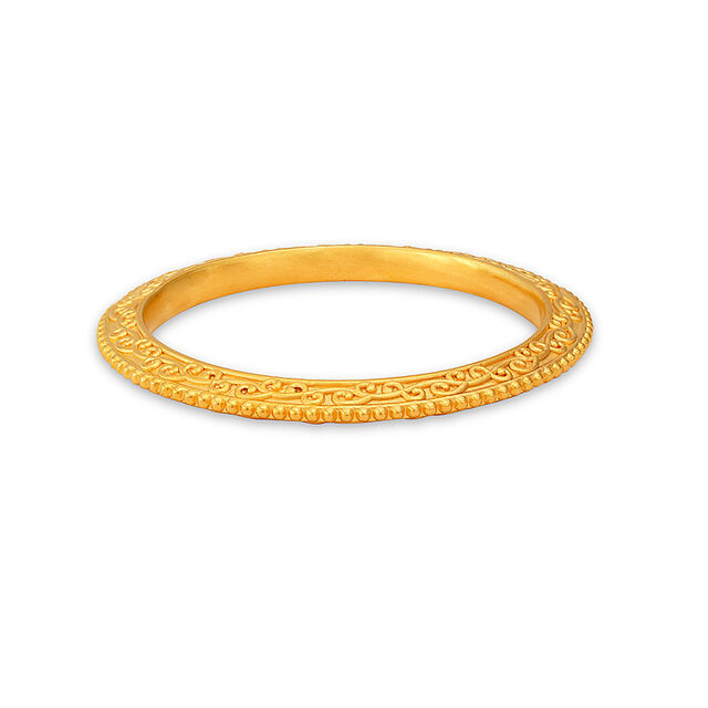 Tanishq 22 Karat Gold Bangle for Women 