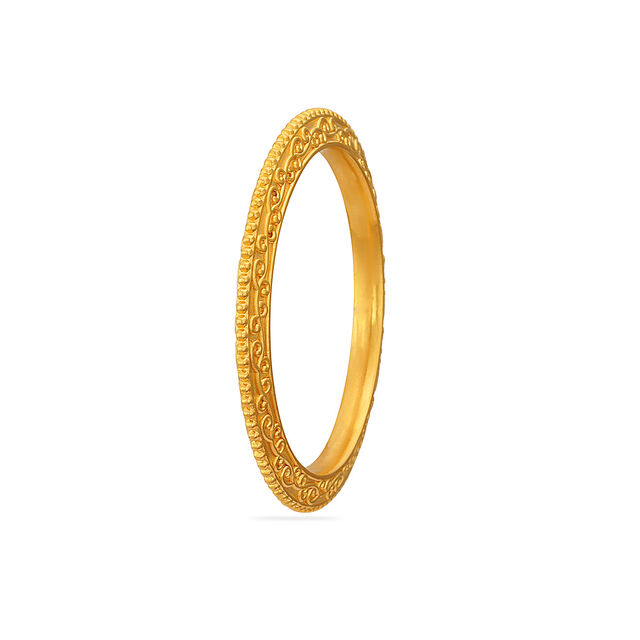 Tanishq 22 Karat Gold Bangle for Women 2