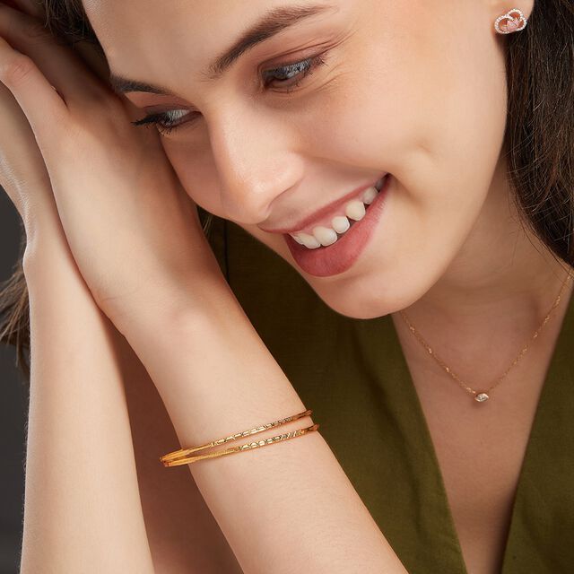 Tanishq 22KT Gold Bangle 2