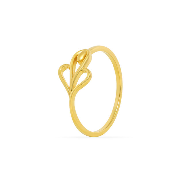 Tanishq 22KT Gold Finger Ring 2