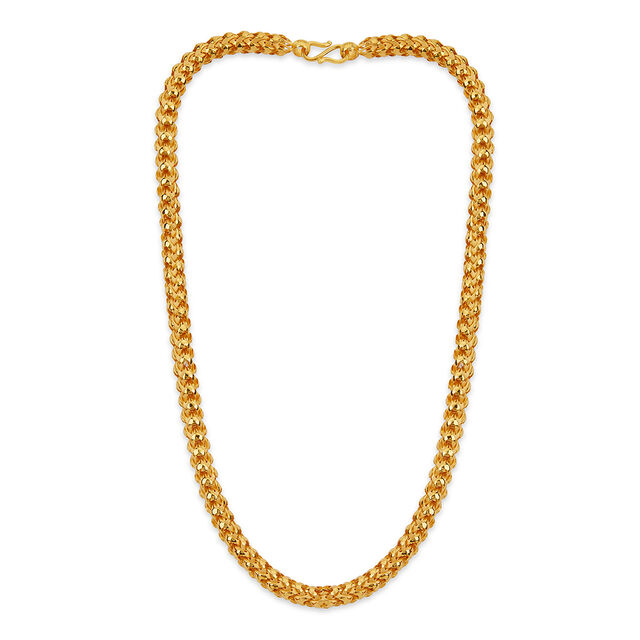 Tanishq 22KT Gold Chain for Men 