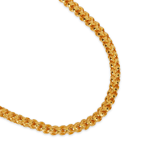 Tanishq 22KT Gold Chain for Men 3