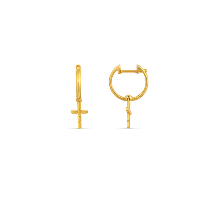 Tanishq 22KT Gold Earrings 2