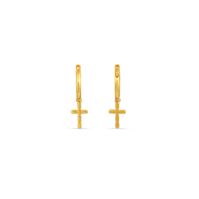 Tanishq 22KT Gold Earrings 4