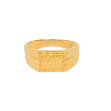 Tanishq 22KT Gold Finger Ring for Men