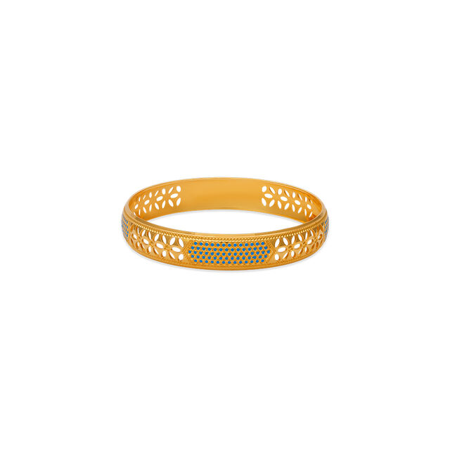 Tanishq 22 Karat Gold Bangle for Women